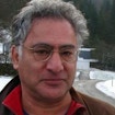 Anand Pillay in a snowy street