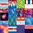 multiple boxes of different scans