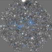 Image of new stars in milky way
