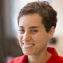Portrait photo of Maryam Mirzakhani