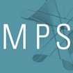 Turquoise-tinted image with the letters MPS over it