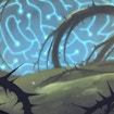 GLowing brain hero image for data sharing series