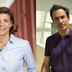 Anne Marie Oswald on the left and Srdjan Ostojic on the right