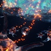 Blood platelets releasing orange factor to the brain