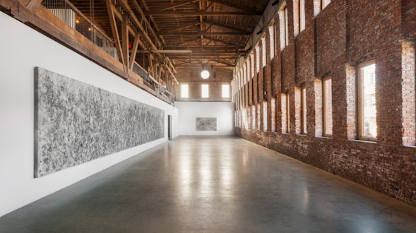 Exhibition hallway of cultural center Pioneer Works