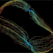 Digital image illustrating computation-through-dynamics as a framework to link brain and behavior
