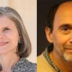Combined image of Angela V. Olinto and Sergiu Klainerman