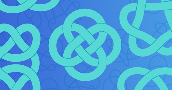 An illustration of a selection of knots