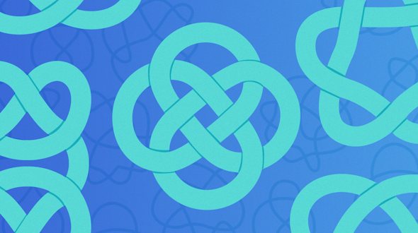 An illustration of a selection of knots