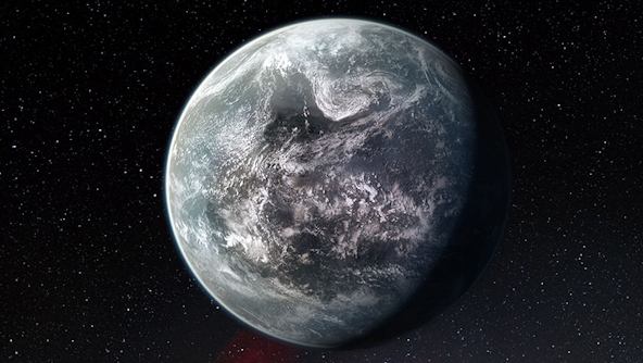 Terra Hunting Experiment image of a planet
