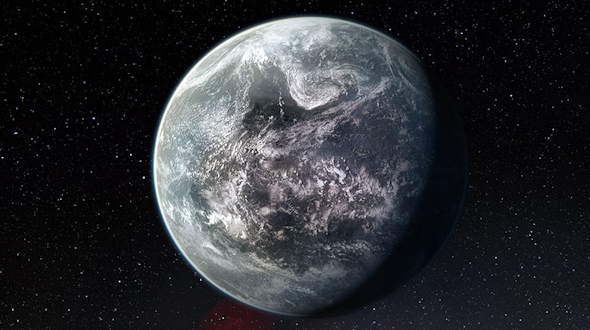 Terra Hunting Experiment image of a planet